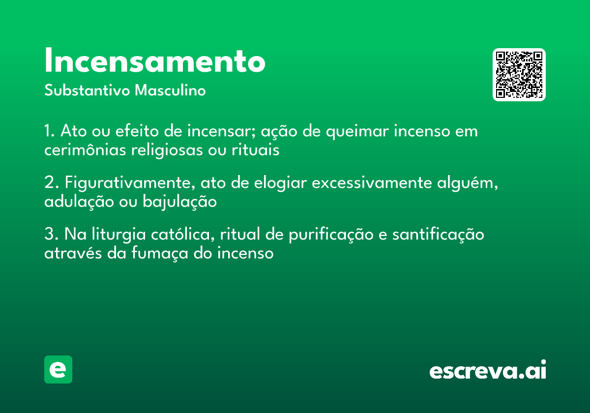 incensamento