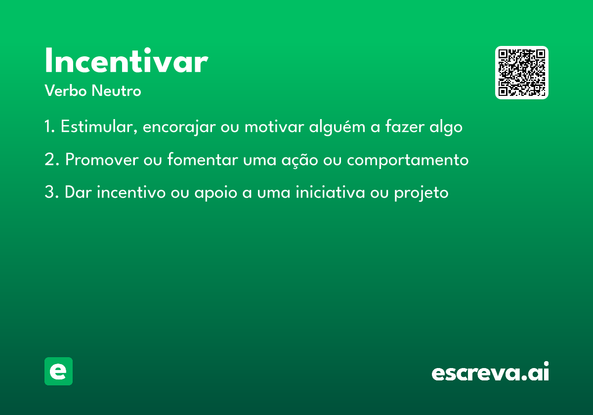 incentivar
