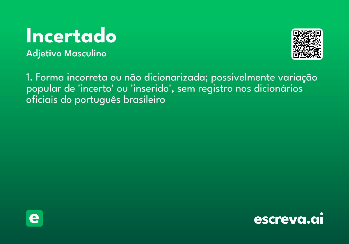 incertado