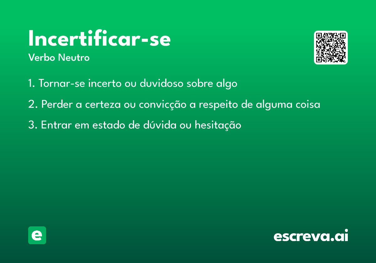 incertificar-se