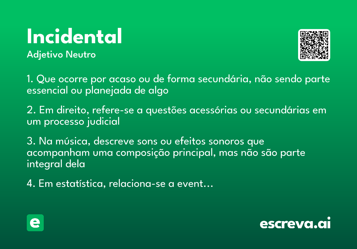 incidental
