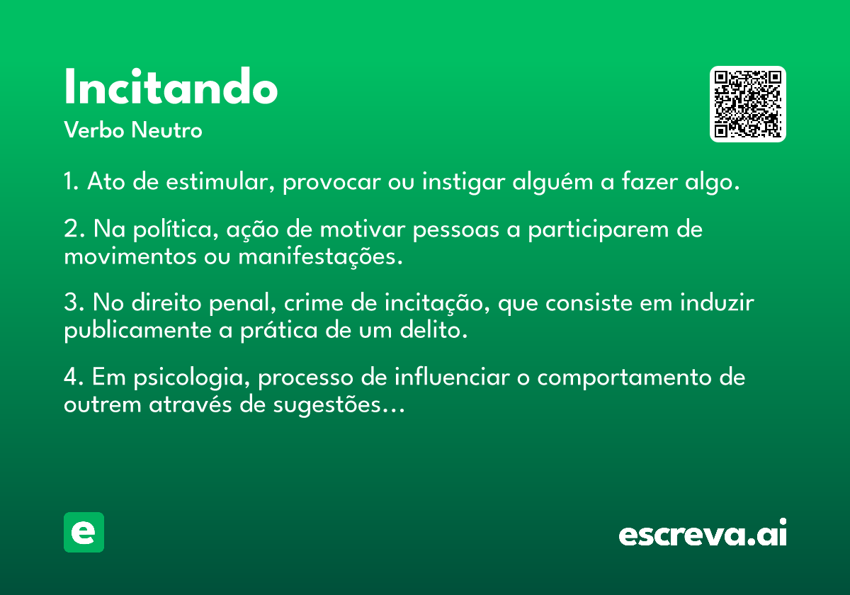 incitando