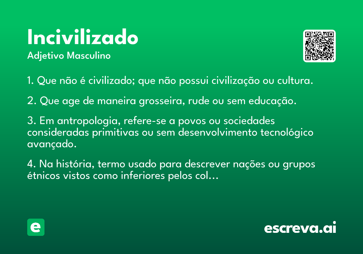 incivilizado
