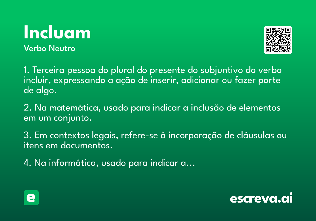 incluam