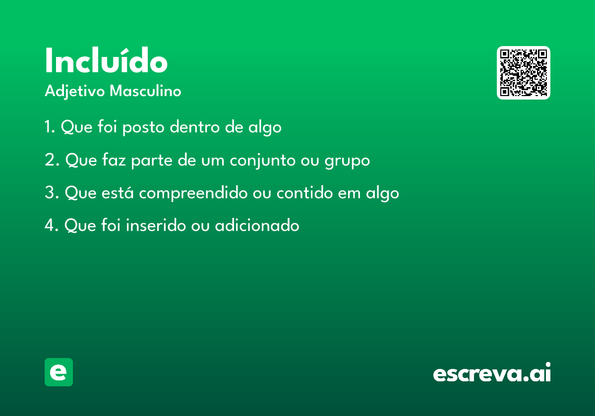 incluído
