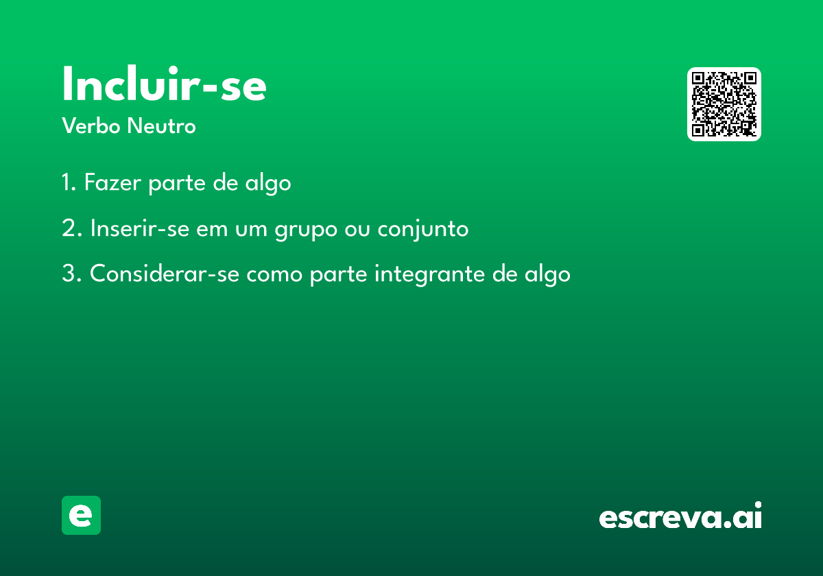 incluir-se