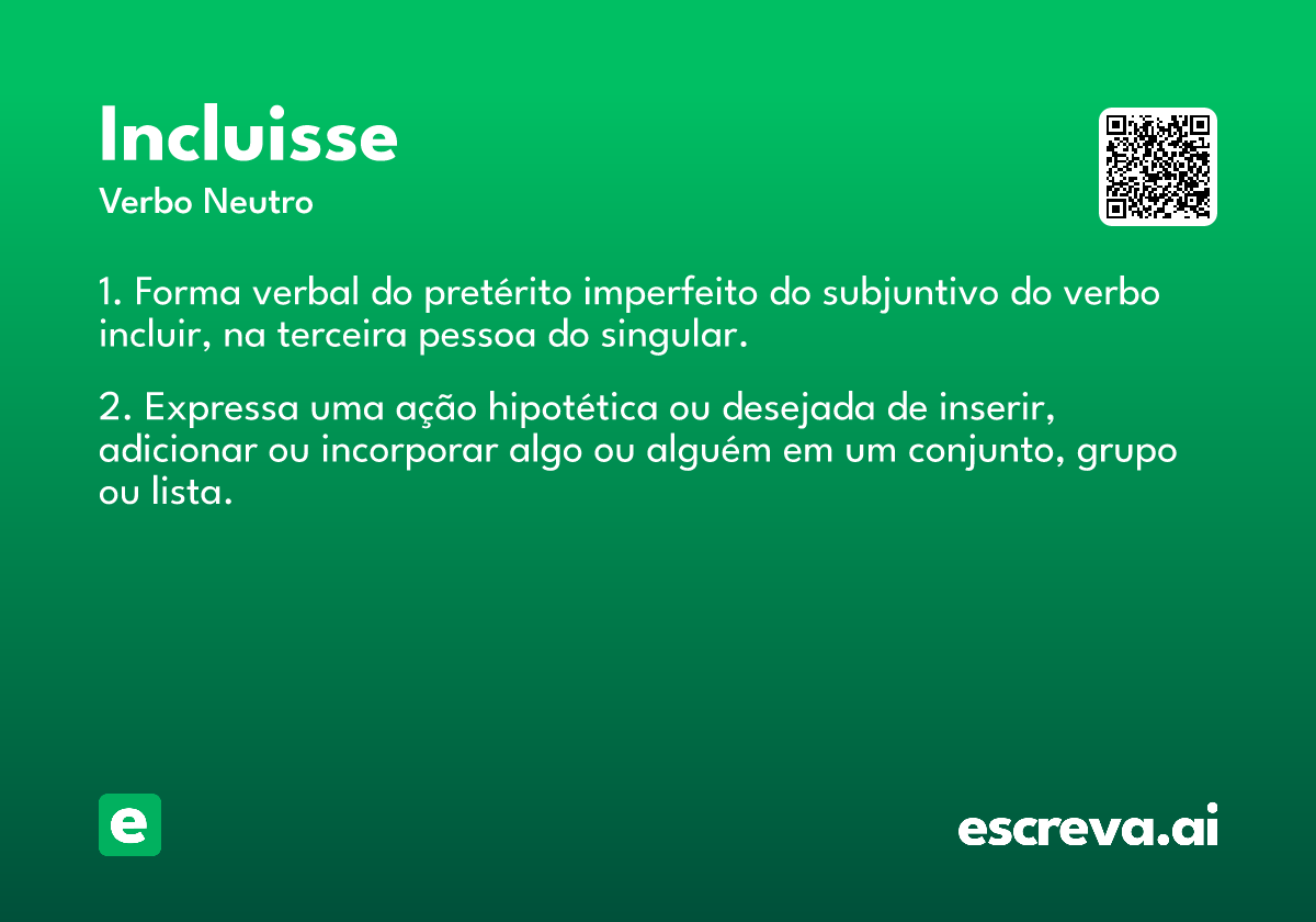 incluisse
