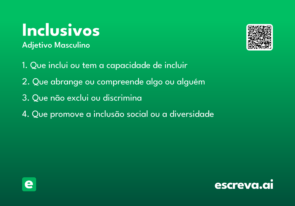 inclusivos