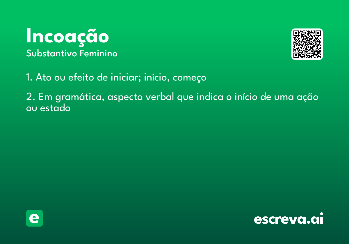 incoação