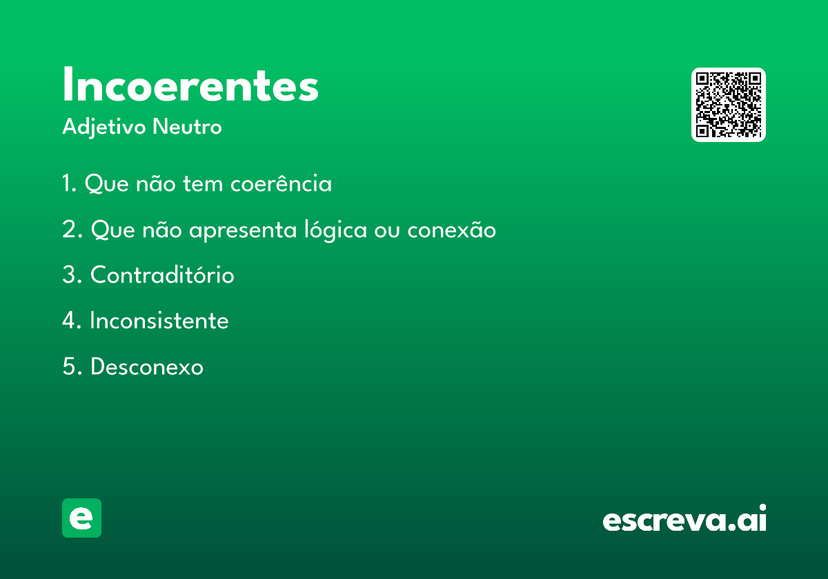 incoerentes