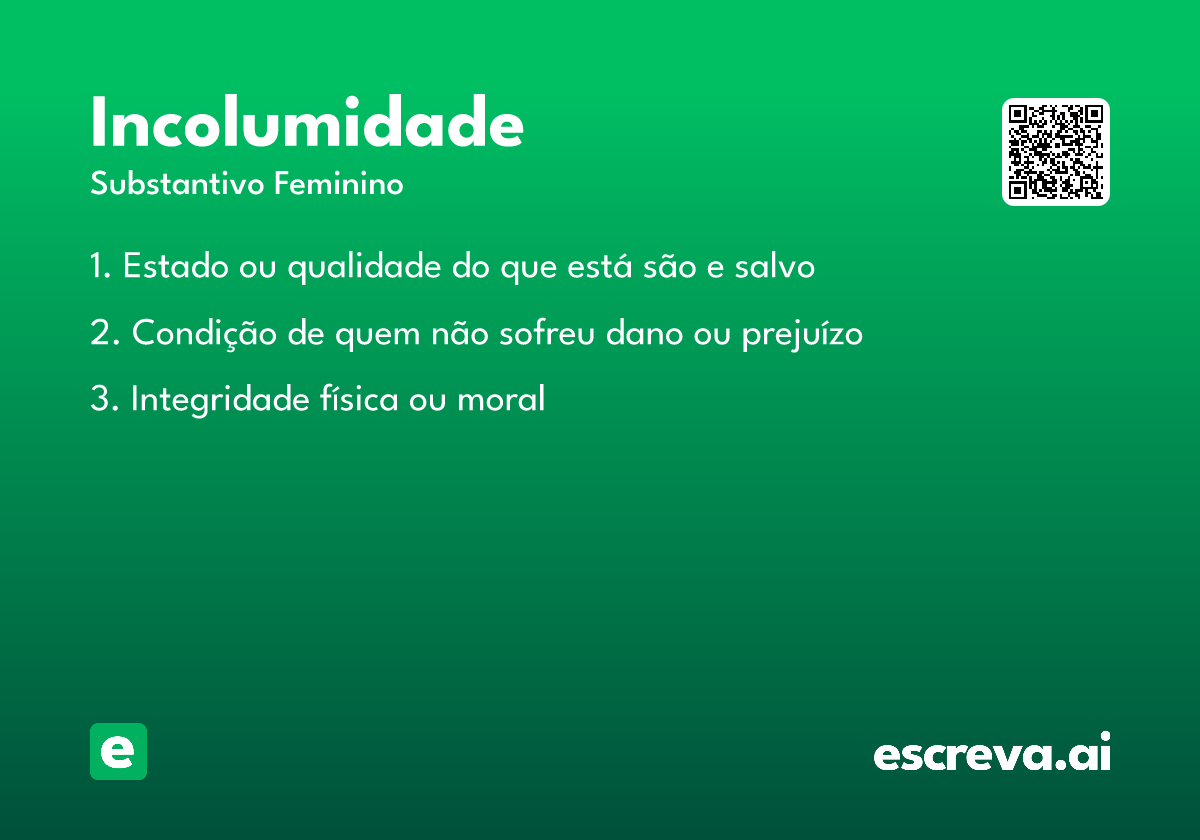 incolumidade