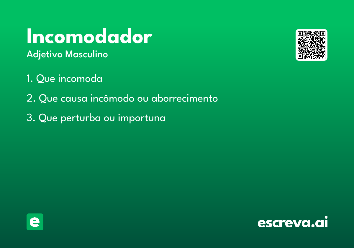 incomodador