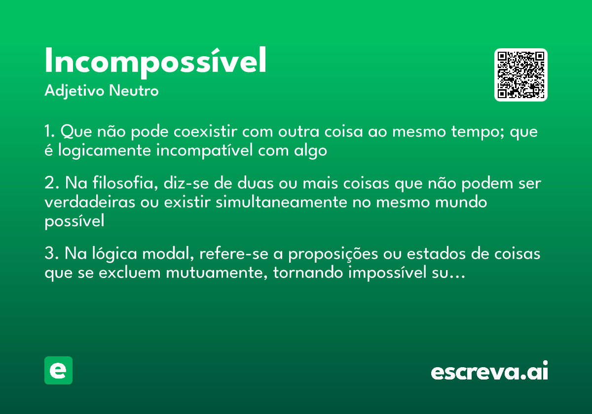 incompossível