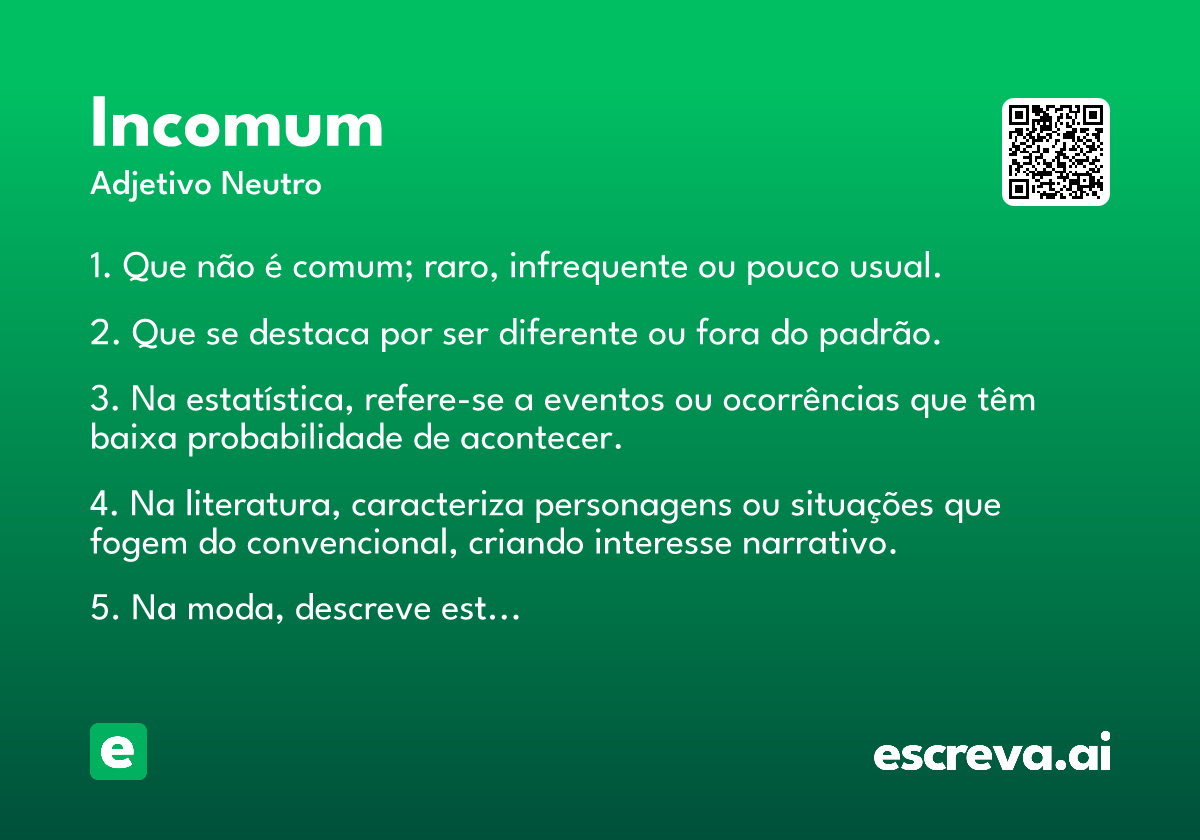 incomum