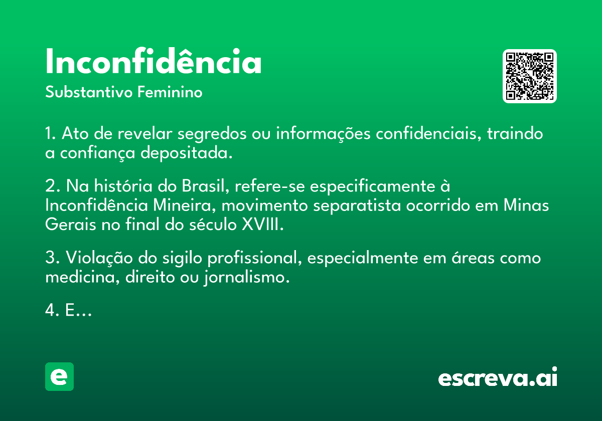 inconfidência