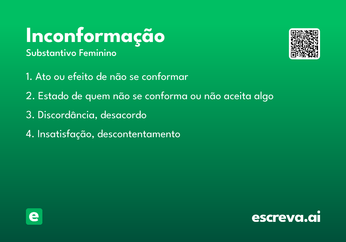 inconformação
