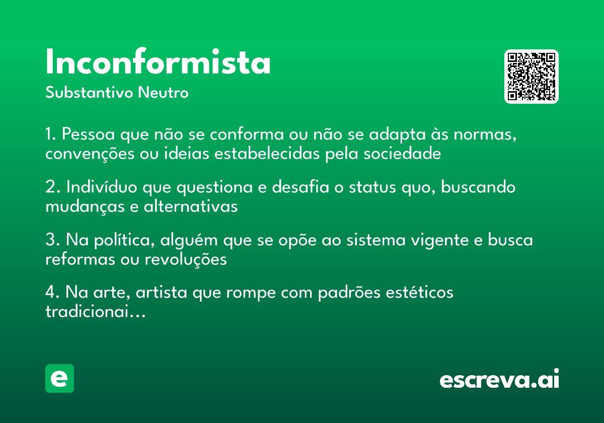 inconformista
