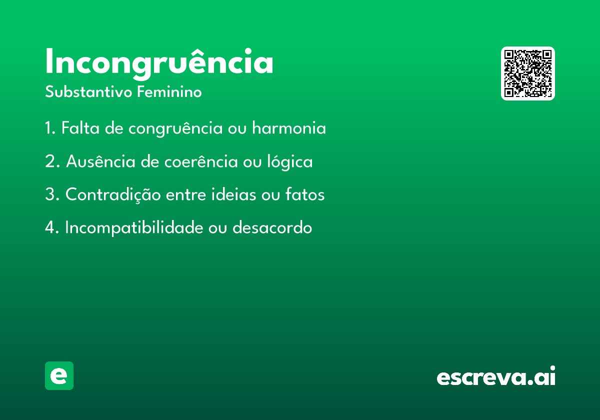 incongruência