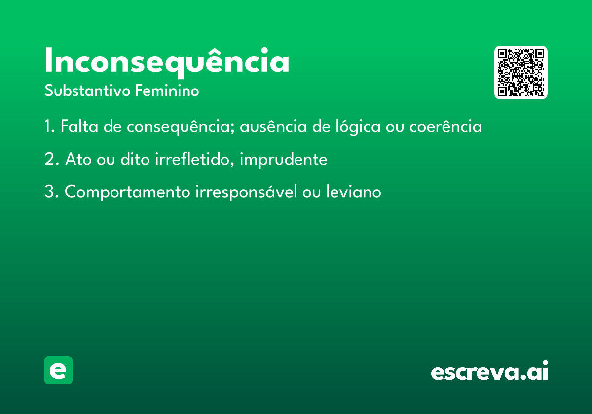 inconsequência