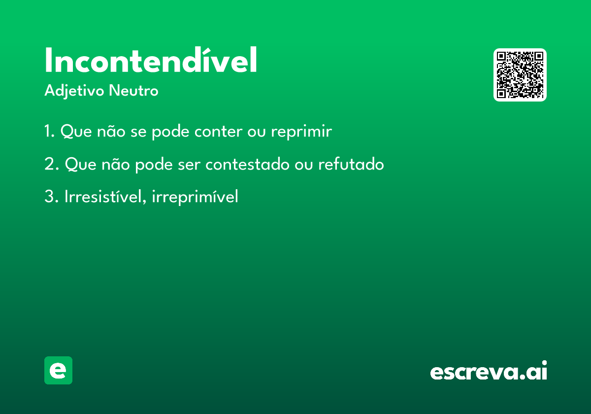 incontendível
