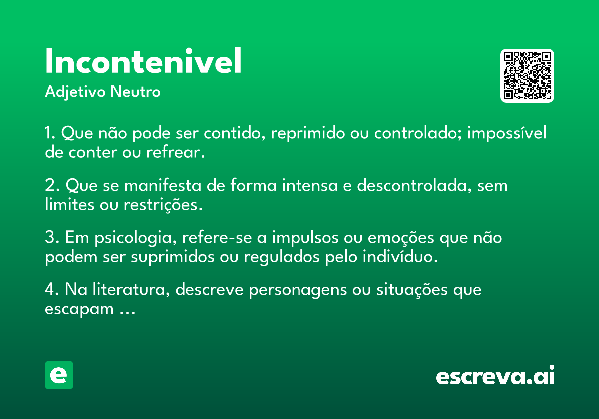 incontenivel