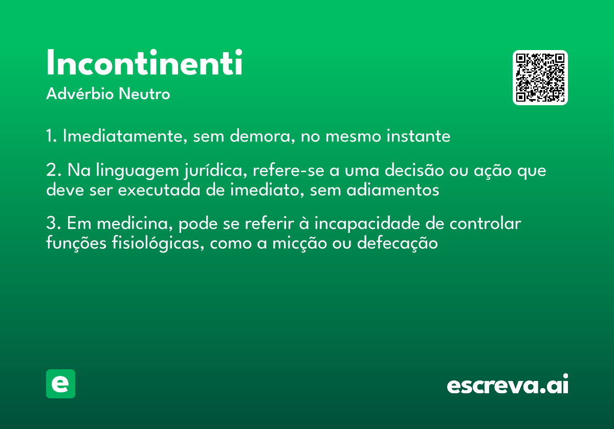 incontinenti