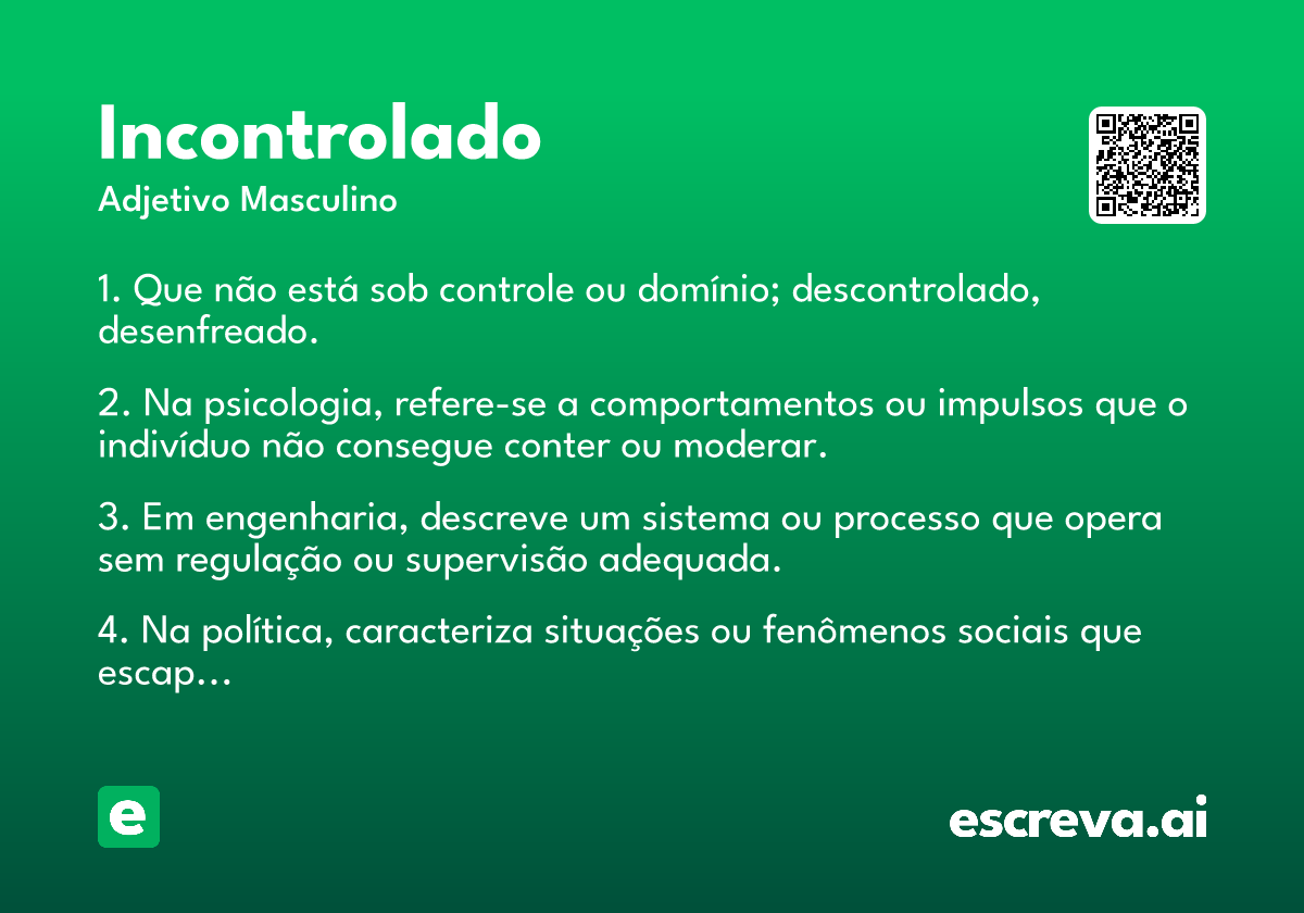 incontrolado
