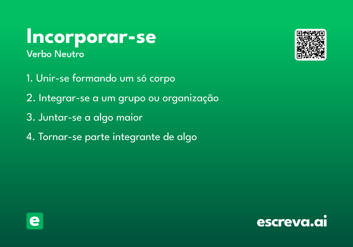 incorporar-se