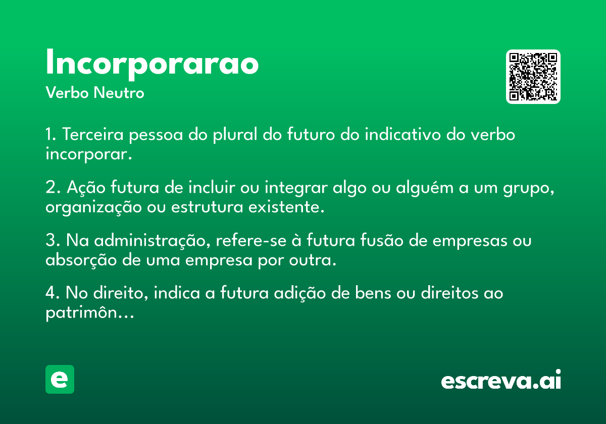 incorporarao