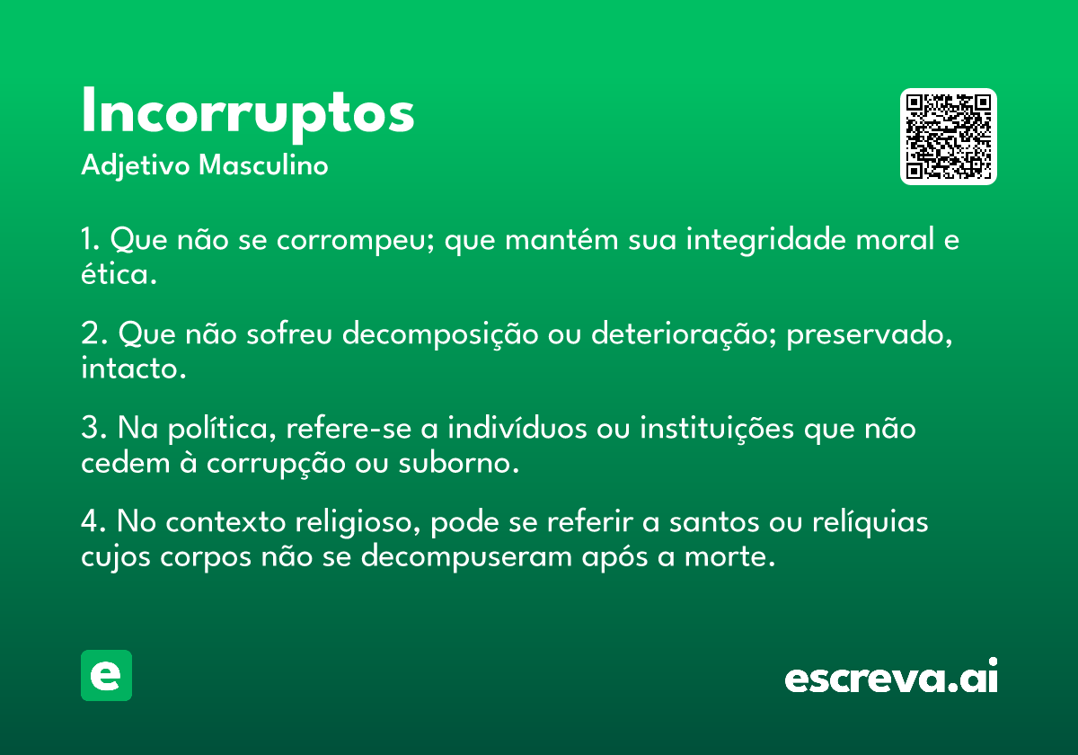 incorruptos