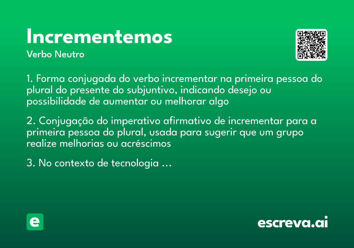 incrementemos