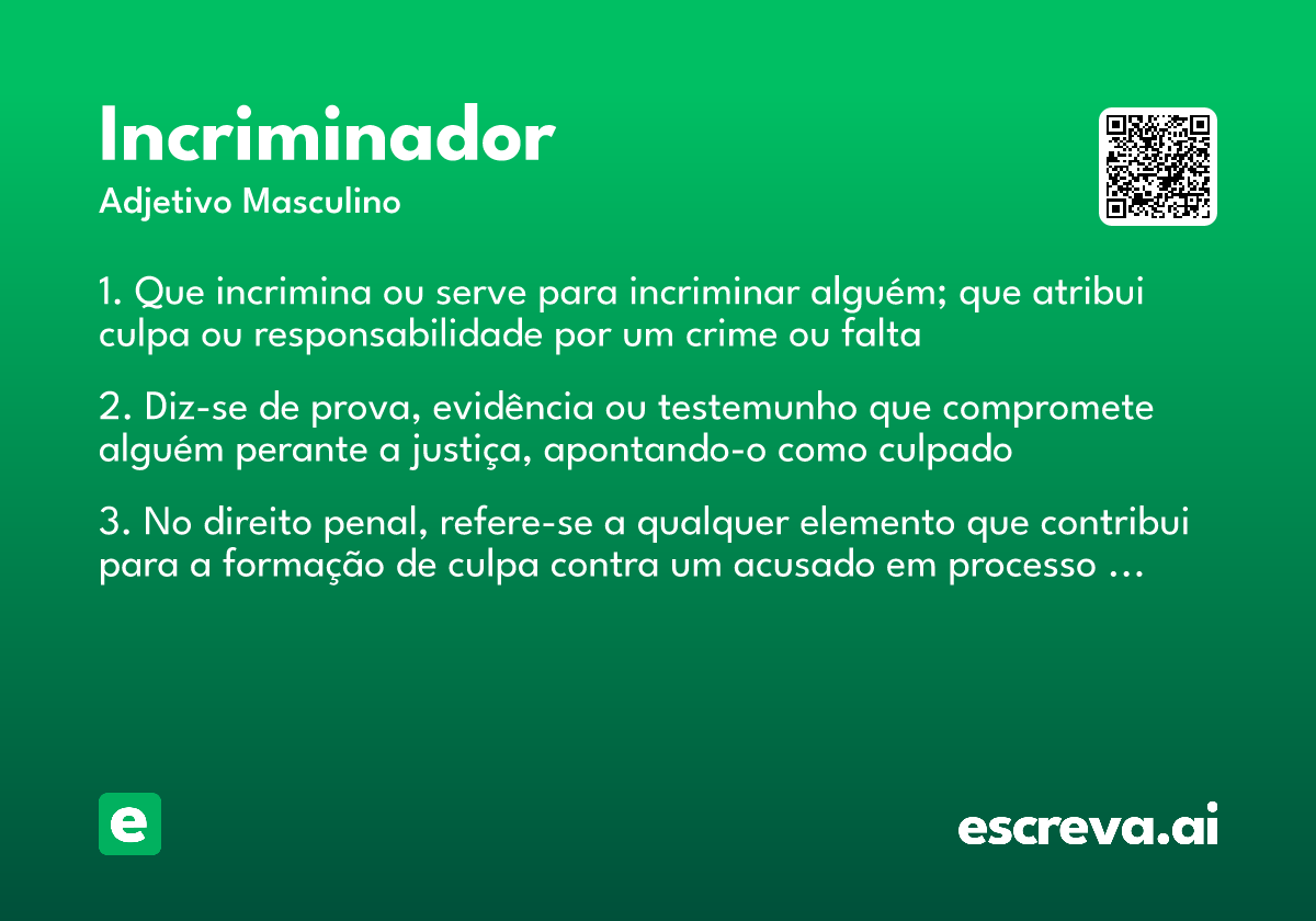 incriminador