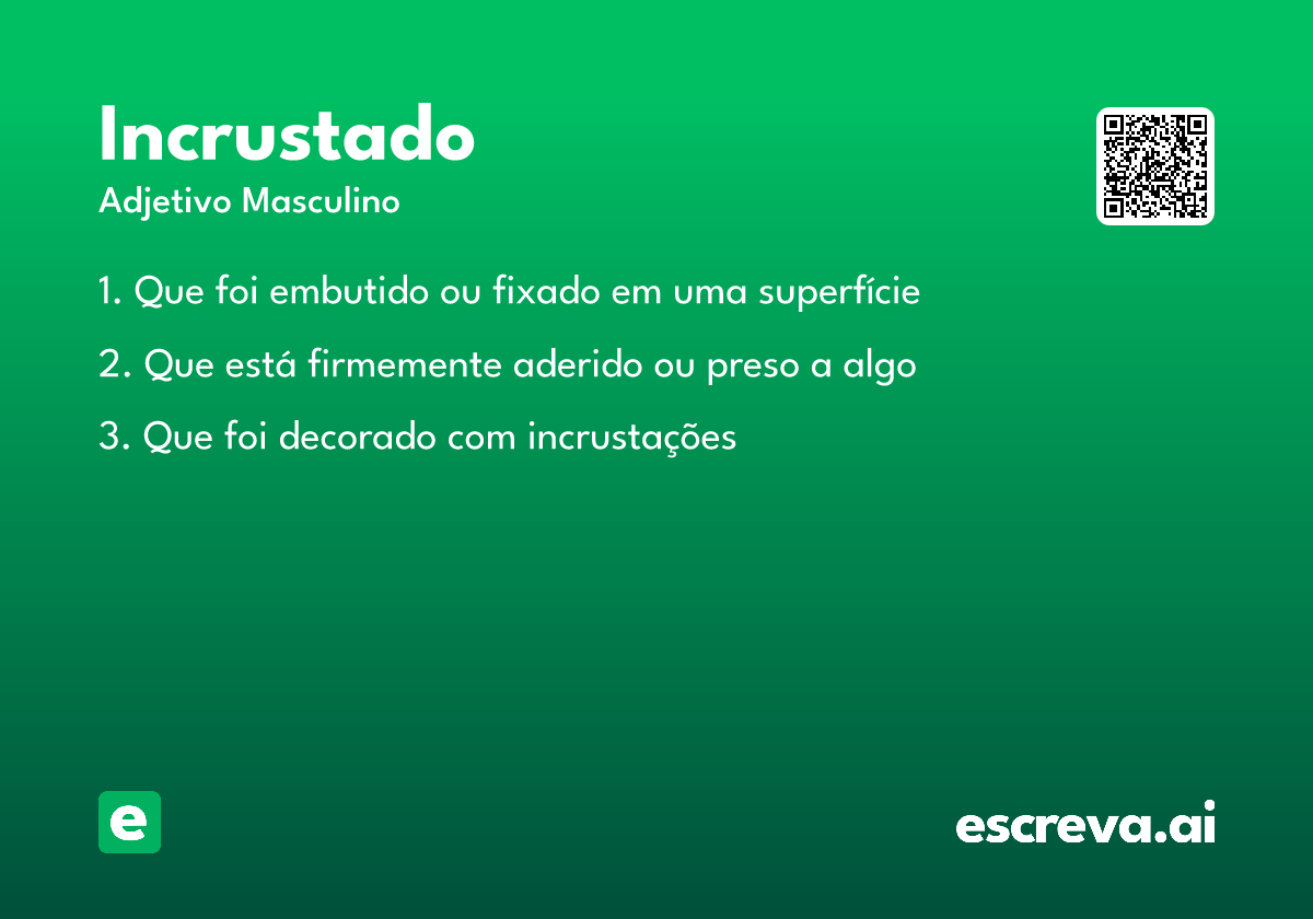 incrustado