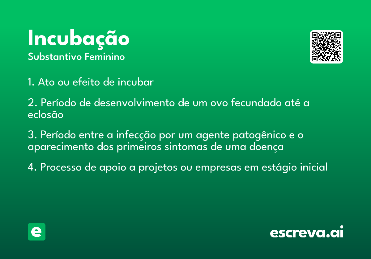 incubação