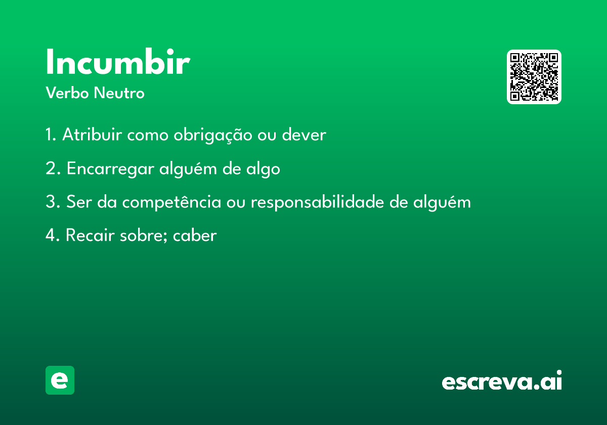 incumbir