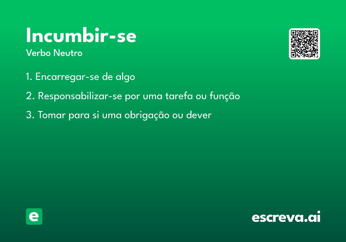 incumbir-se