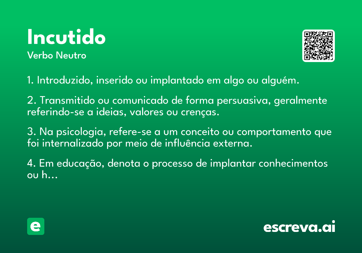 incutido