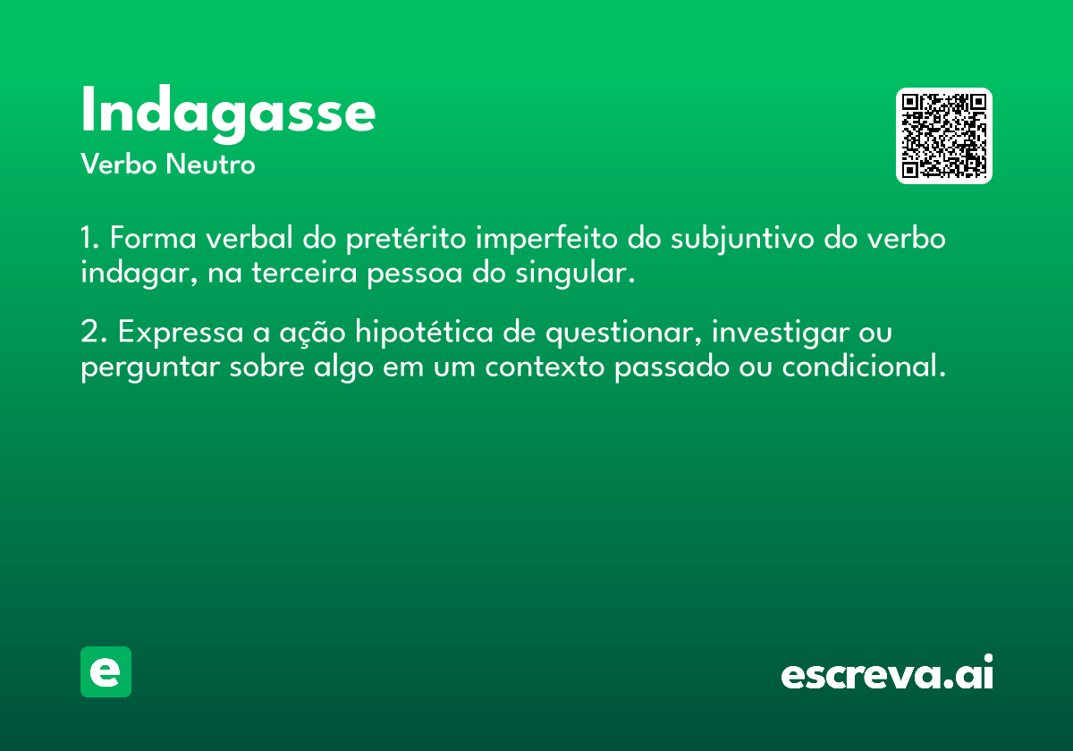 indagasse