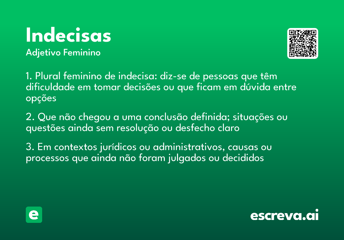 indecisas