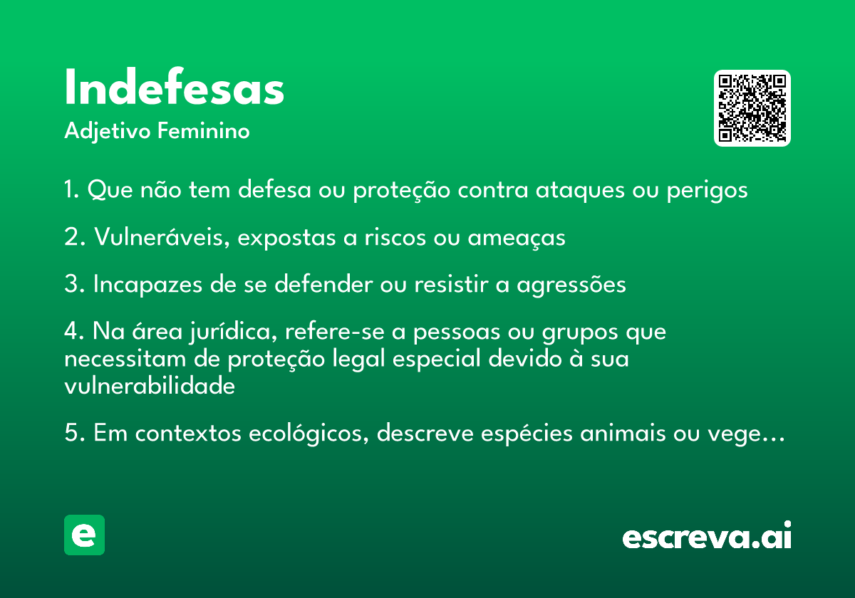 indefesas