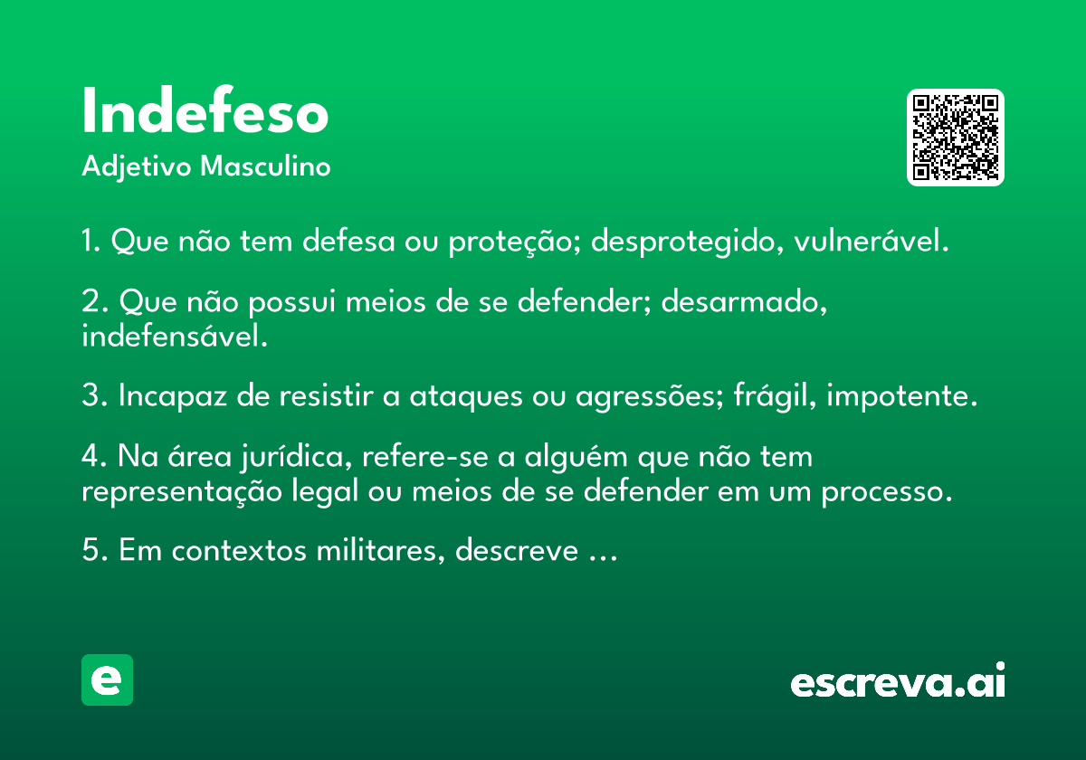 indefeso