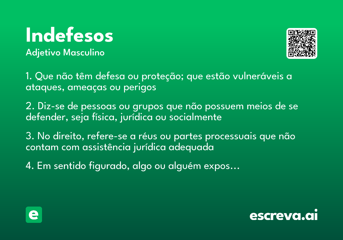 indefesos