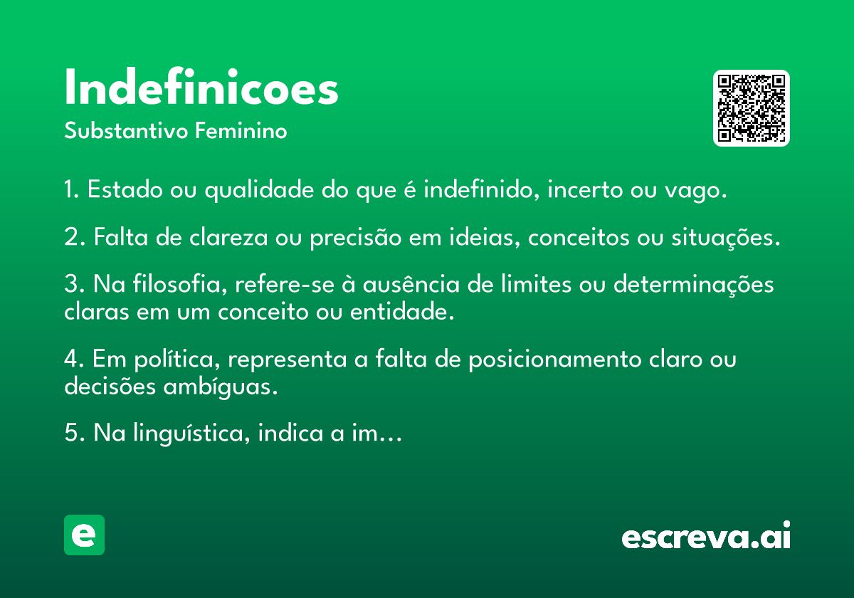 indefinicoes