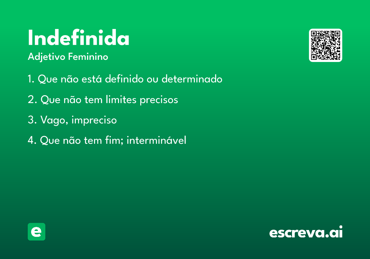 indefinida