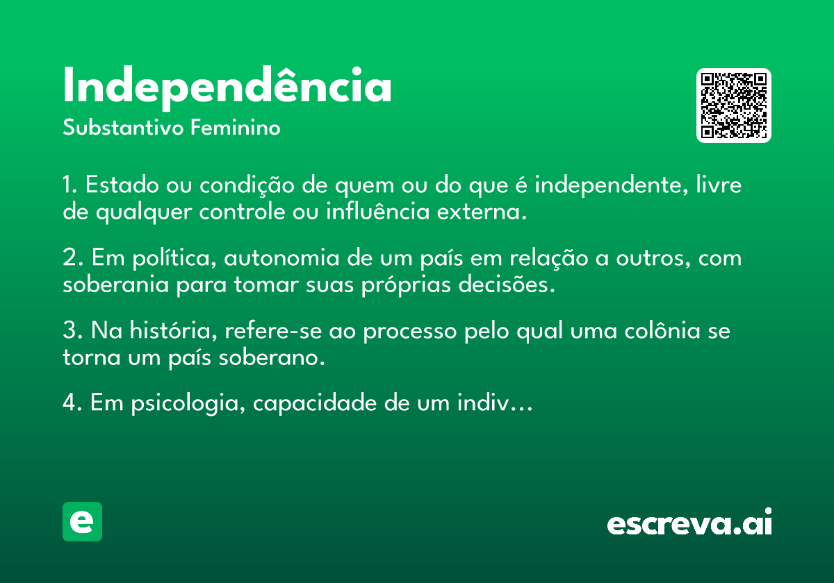 independência