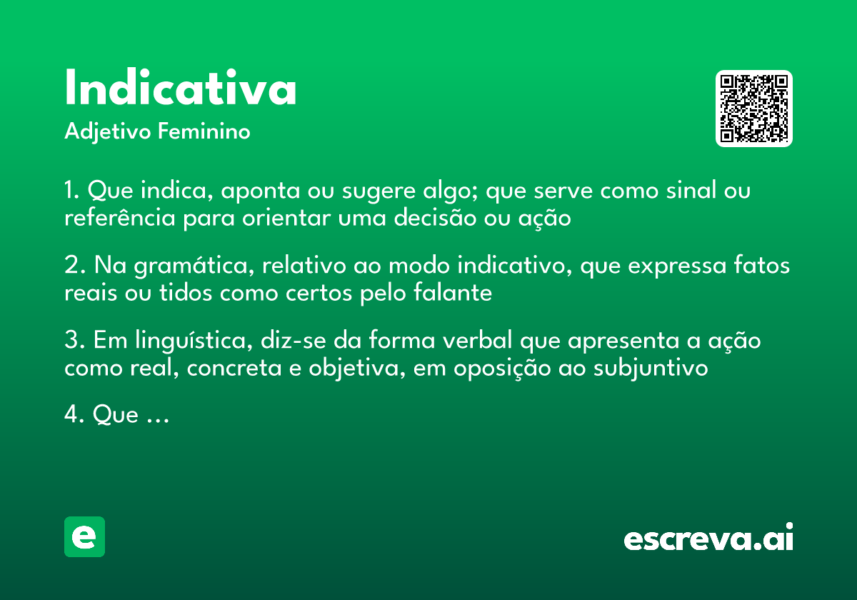 indicativa