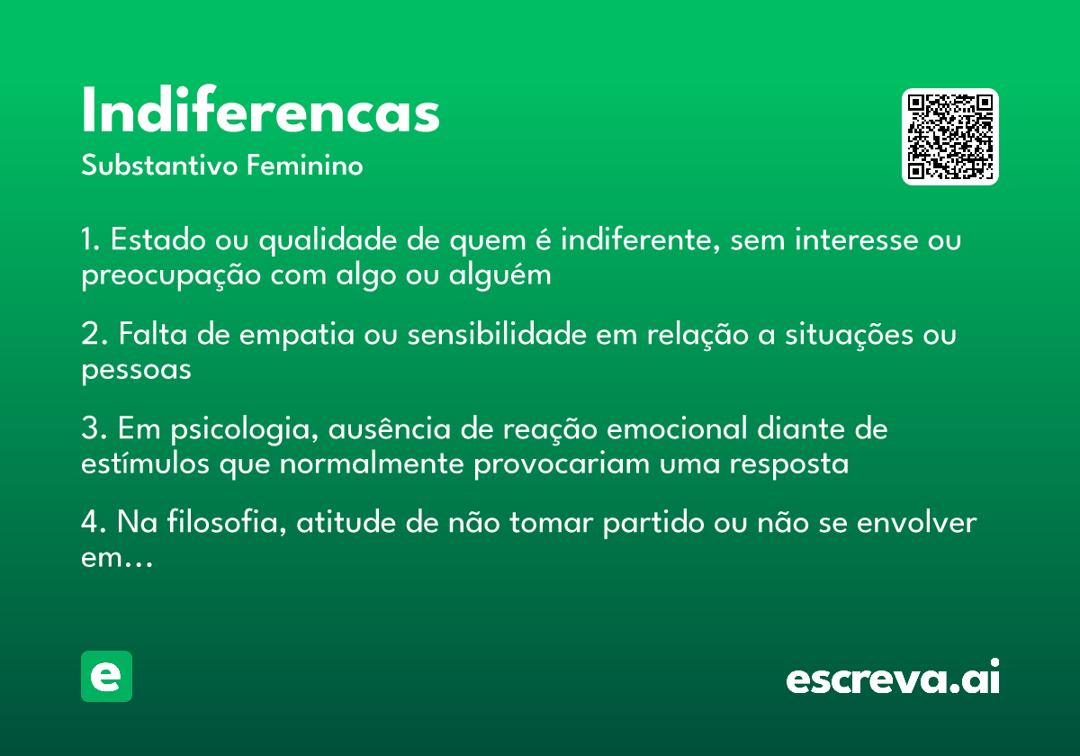 indiferencas