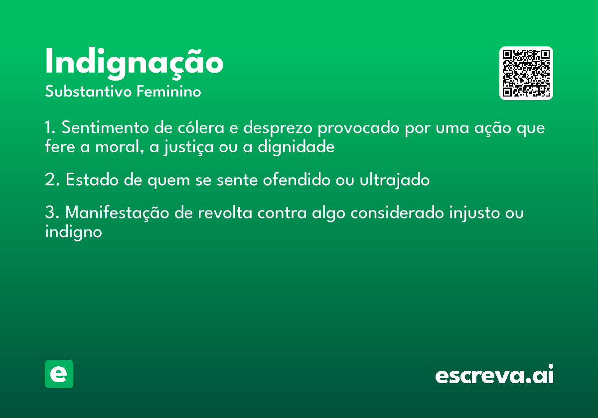 indignação