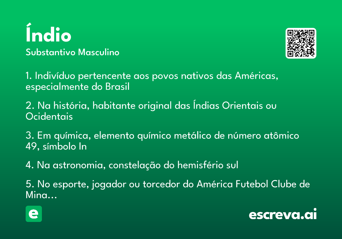 índio