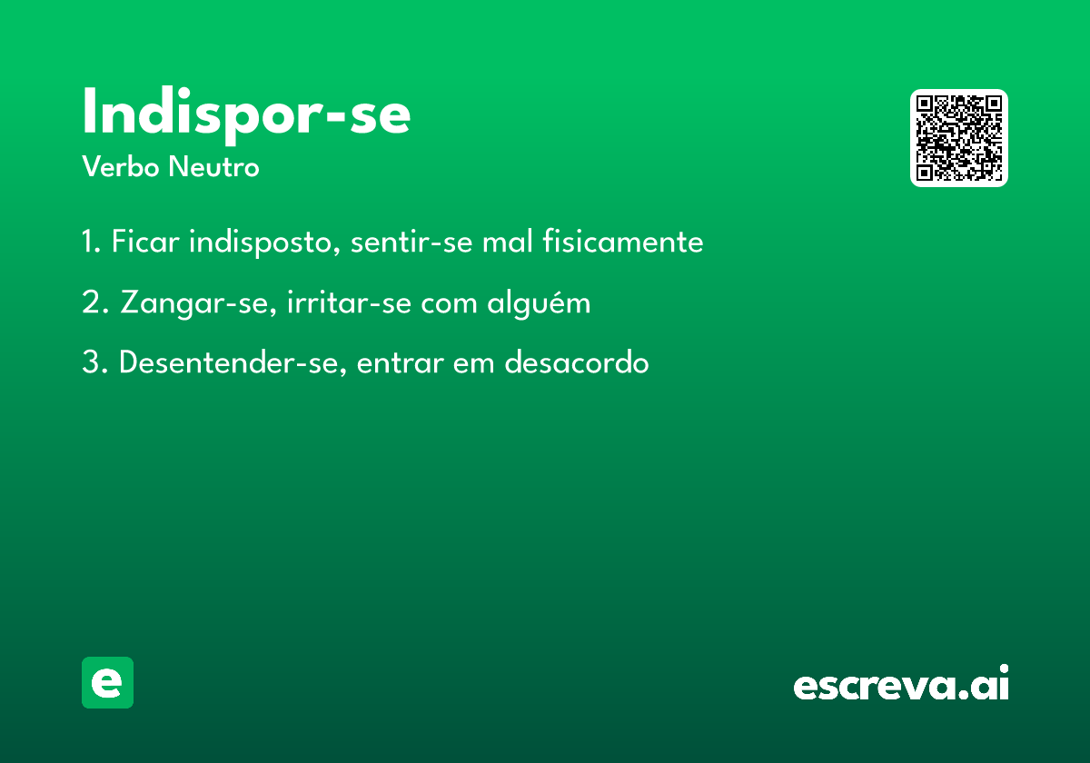 indispor-se